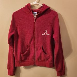 *SOLD* Alabama Crimson Tide fleece jacket, juniors medium